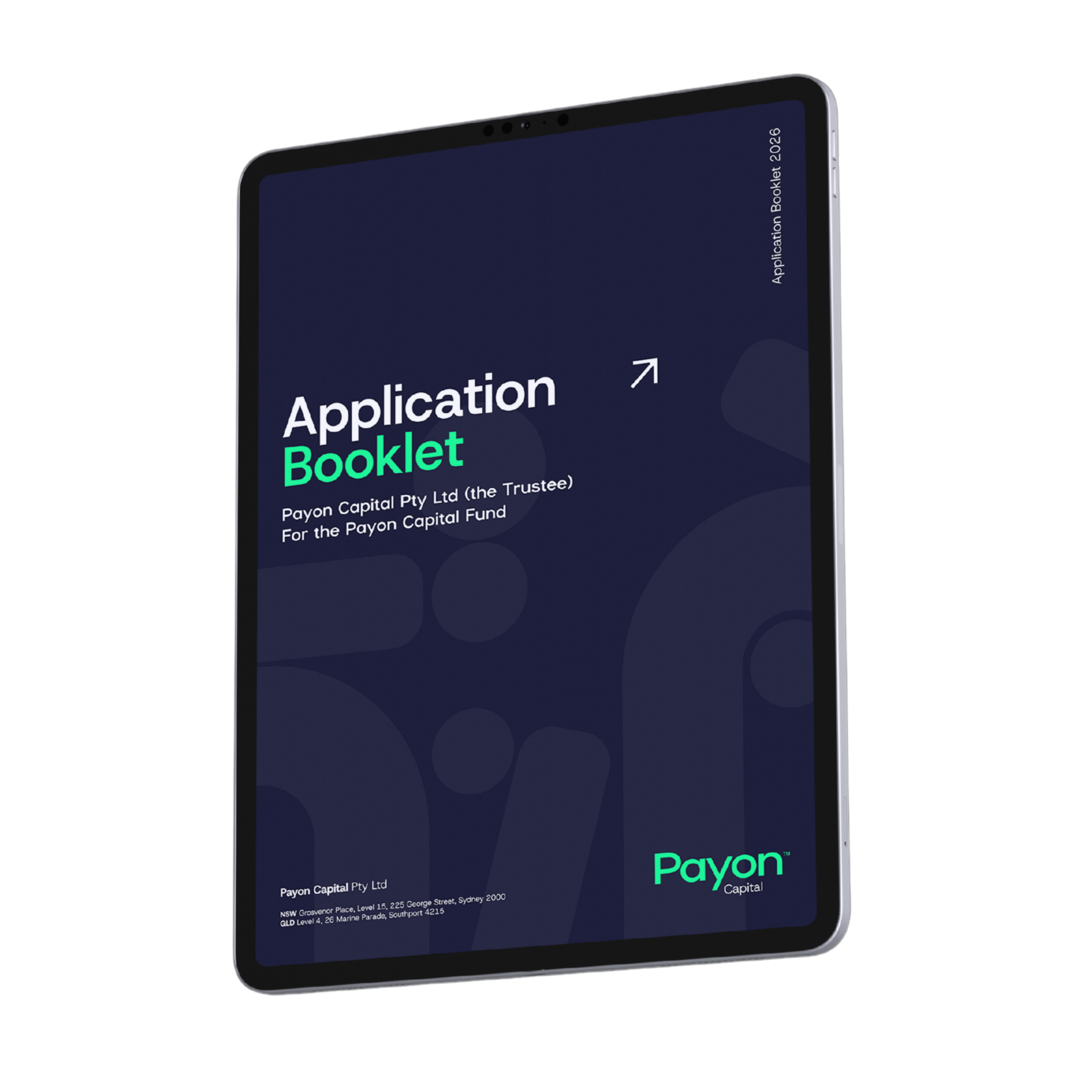 Application Booklet document cover