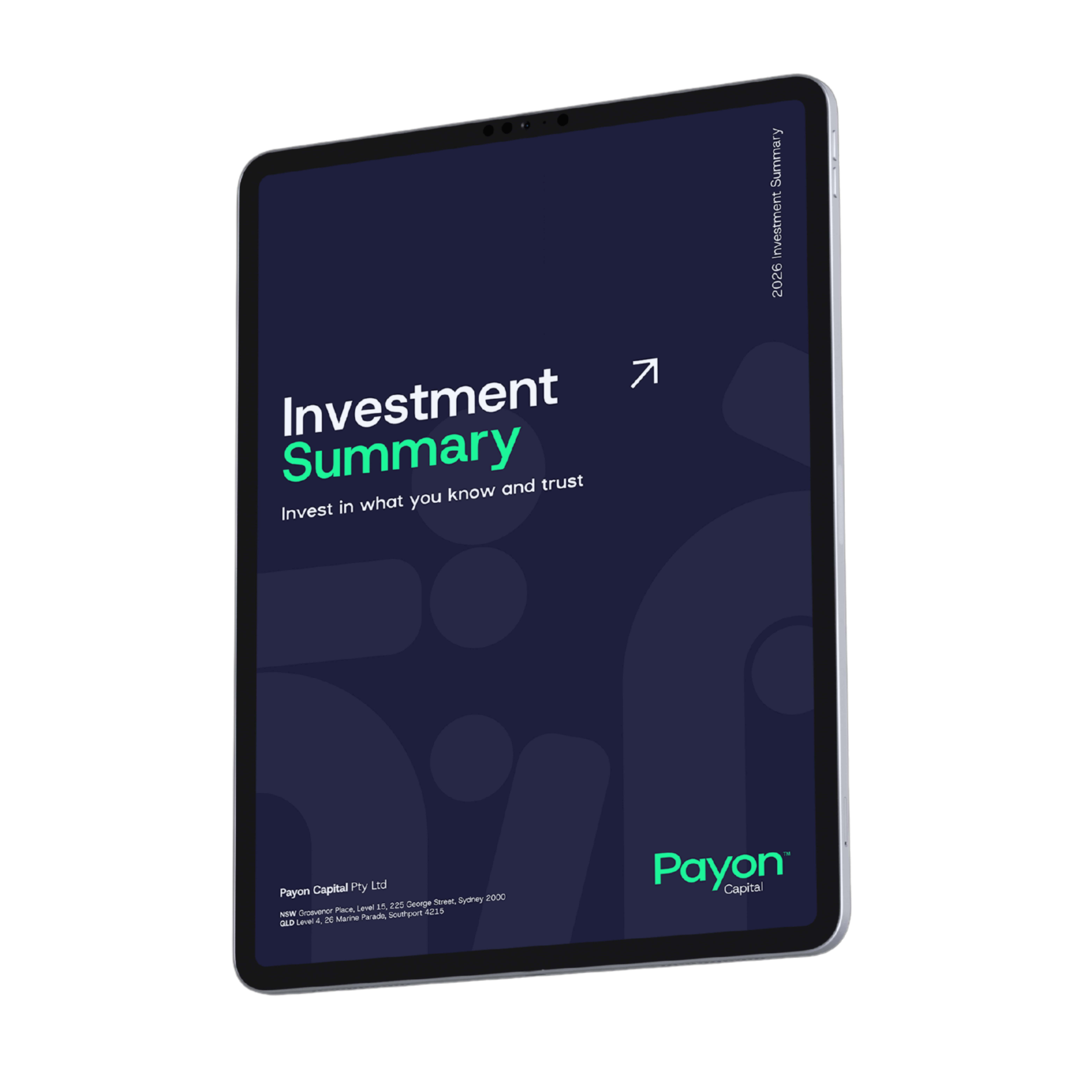 Investment Summary document cover